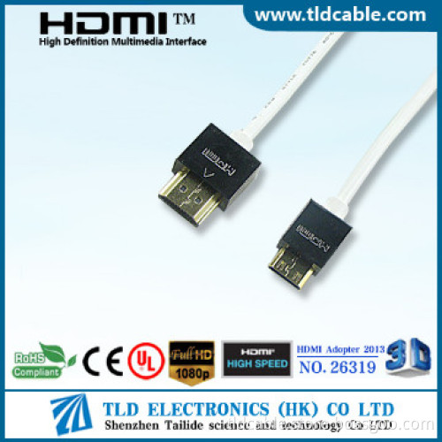Slim HDMI to Mini HDMI Cable 3D